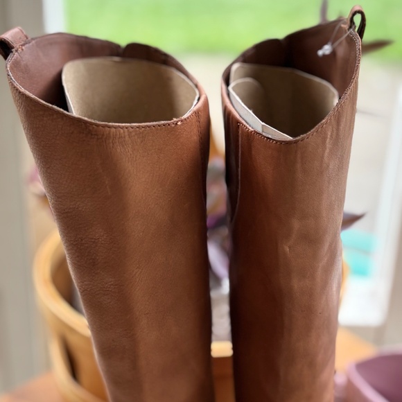 Sam Edelman brown leather boots - Picture 5 of 13